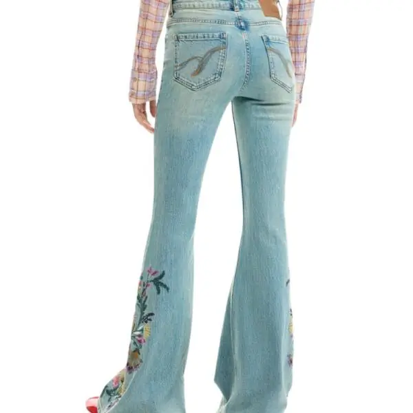 Desigual - Γυναικείο Παντελόνι Τζιν Fair 26SWDD37-5053 Μπλε 26SWDD37-5053