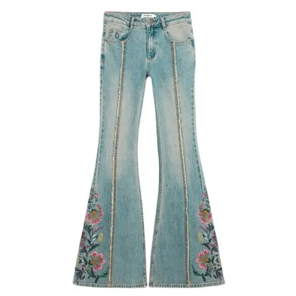 Desigual - Γυναικείο Παντελόνι Τζιν Fair 26SWDD37-5053 Μπλε