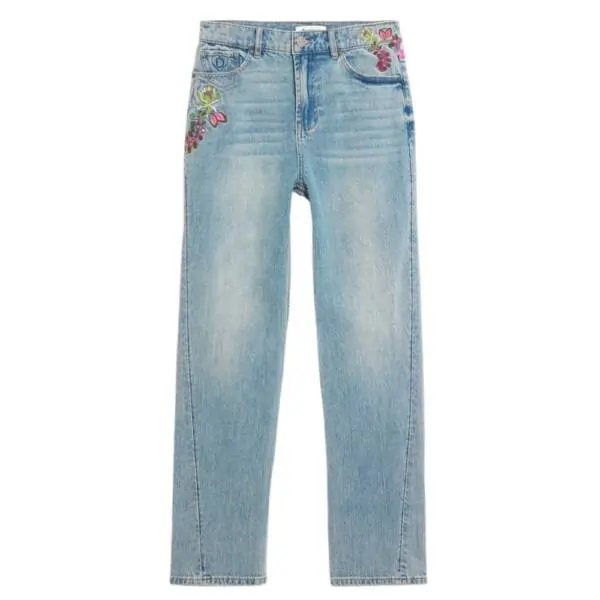 Desigual - Γυναικείο Παντελόνι Τζιν Flora 26SWDD30-5053 Μπλε