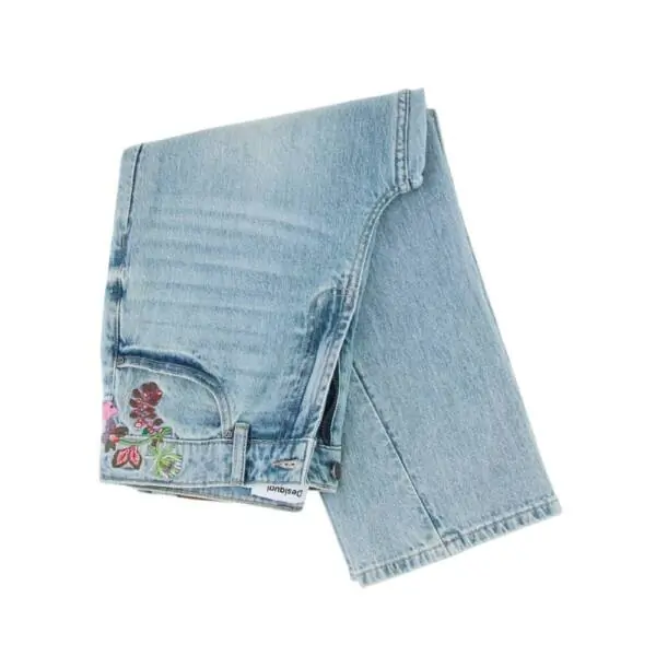 Desigual - Γυναικείο Παντελόνι Τζιν Flora 26SWDD30-5053 Μπλε 26SWDD30-5053