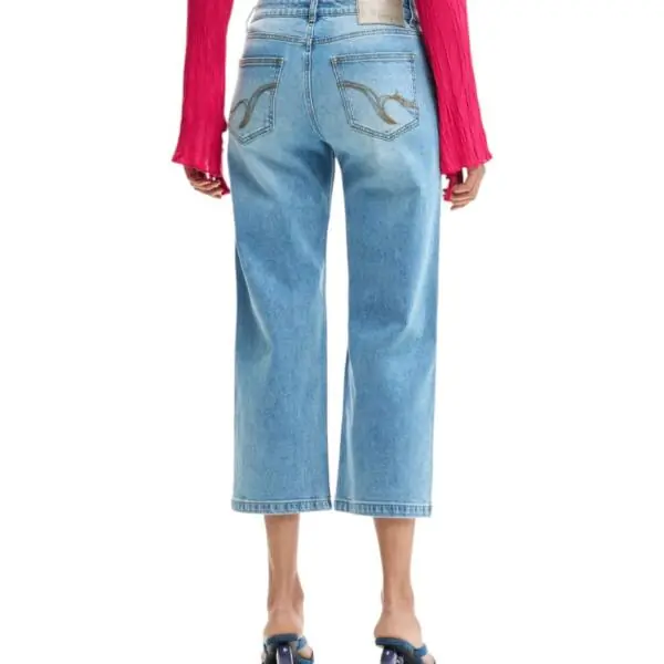 Desigual - Γυναικείο Παντελόνι Τζιν Leto 26SWDD24-5053 Μπλε 26SWDD24-5053