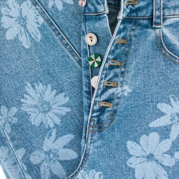 Desigual - Γυναικείο Παντελόνι Τζιν Maggi Balloon 26SWDD06-5053 Μπλε 26SWDD06-5053