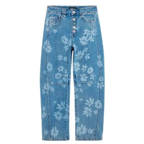 Desigual - Γυναικείο Παντελόνι Τζιν Maggi Balloon 26SWDD06-5053 Μπλε