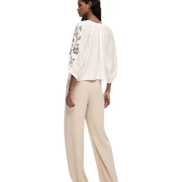 Desigual - Γυναικείο Πουκάμισο Blus Roman 26SWBW13-1000 Λευκό 26SWBW13-1000