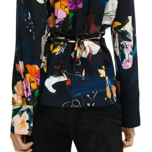 Desigual - Γυναικείο Πουκάμισο Fereo 26SWCW23-2000 Μαύρο 26SWCW23-2000