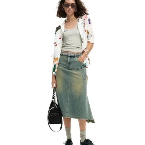 Desigual - Γυναικείο Πουκάμισο Mila 26SWCW21-1000 Λευκό 26SWCW21-1000