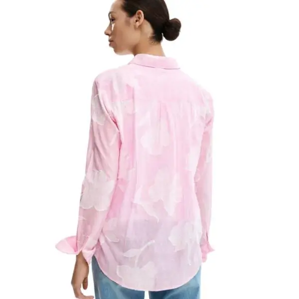 Desigual - Γυναικείο Πουκάμισο Pinkjac 26SWCW12-3049 Ροζ 26SWCW12-3049