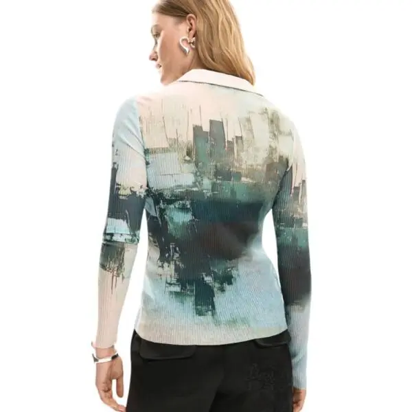 Desigual - Γυναικείο Πουκάμισο Roterdam 26SWTK23-2052 Πράσινο 26SWTK23-2052