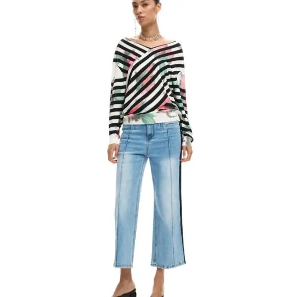 Desigual - Γυναικείο Πουλόβερ Helsinki 26SWJF01-2000 Μαύρο 26SWJF01-2000