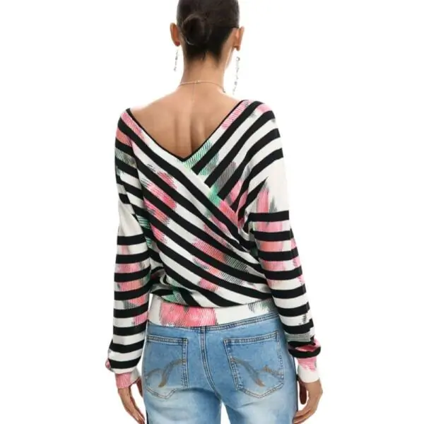 Desigual - Γυναικείο Πουλόβερ Helsinki 26SWJF01-2000 Μαύρο 26SWJF01-2000