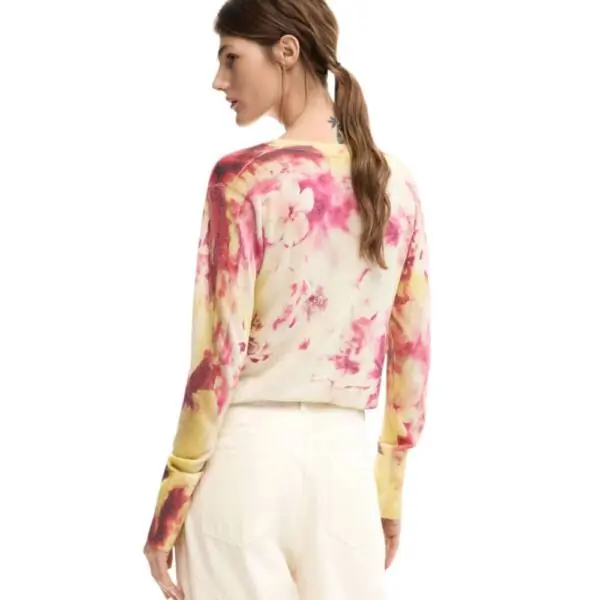 Desigual - Γυναικείο Πουλόβερ Minsk 26SWJF07-3116 Κίτρινο 26SWJF07-3116