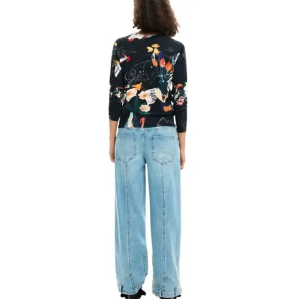 Desigual - Γυναικείο Πουλόβερ Nantes 26SWJF35-2000 Μαύρο 26SWJF35-2000