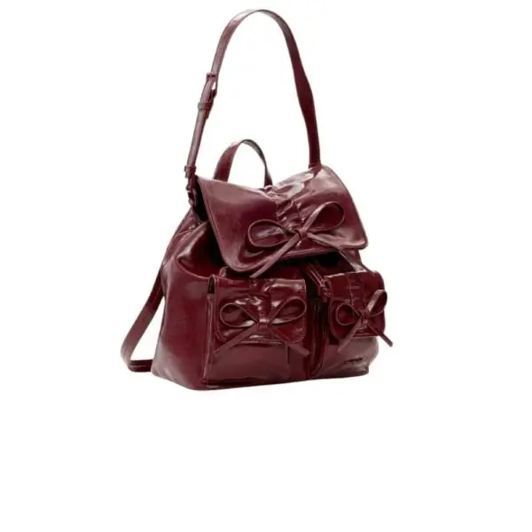 Desigual - Γυναικείο Σακίδιο Πλάτης Rodio Prisa Short 26SAKP09-3032 Μπορντό 26SAKP09-3032