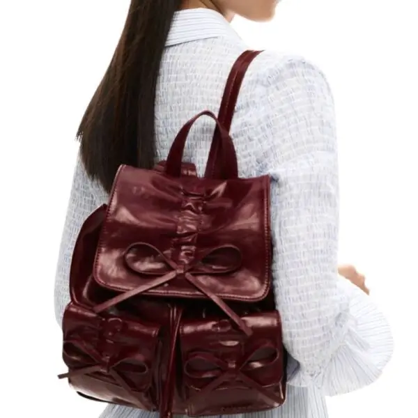 Desigual - Γυναικείο Σακίδιο Πλάτης Rodio Prisa Short 26SAKP09-3032 Μπορντό 26SAKP09-3032