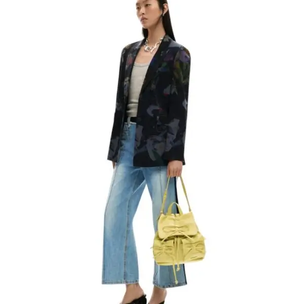 Desigual - Γυναικείο Σακίδιο Πλάτης Rodio Prisa Short 26SAKP10-4013 Κίτρινο 26SAKP10-4013