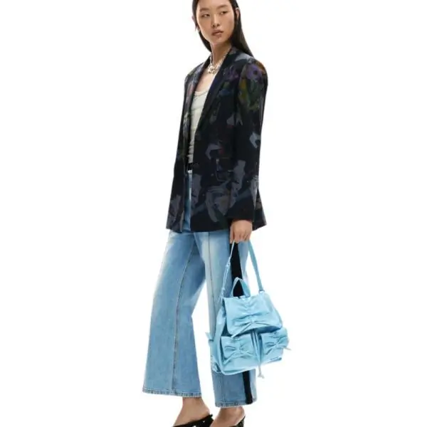 Desigual - Γυναικείο Σακίδιο Πλάτης Rodio Prisa Short 26SAKP45-5048 Γαλάζιο 26SAKP45-5048