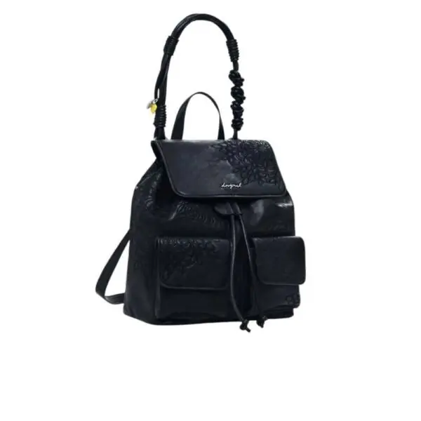 Desigual - Γυναικείο Σακίδιο Πλάτης Sierra Prisa Mini 26SAKP35-2000 Μαύρο 26SAKP35-2000