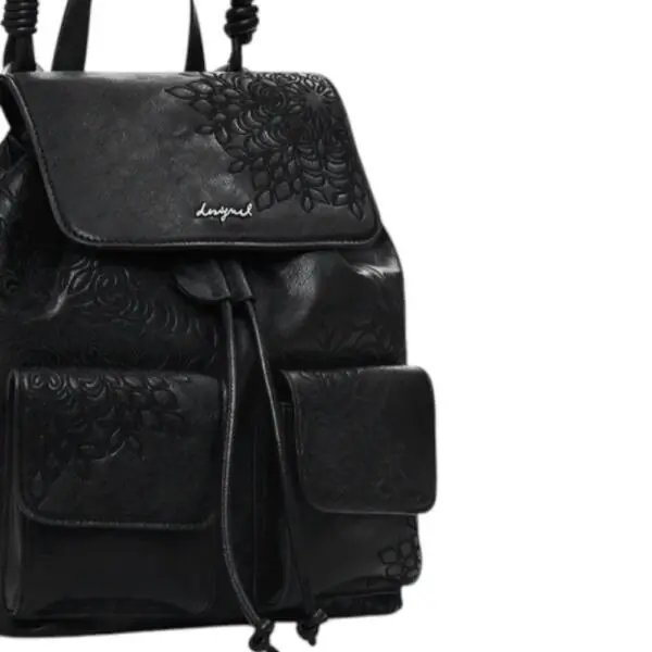 Desigual - Γυναικείο Σακίδιο Πλάτης Sierra Prisa Mini 26SAKP35-2000 Μαύρο 26SAKP35-2000