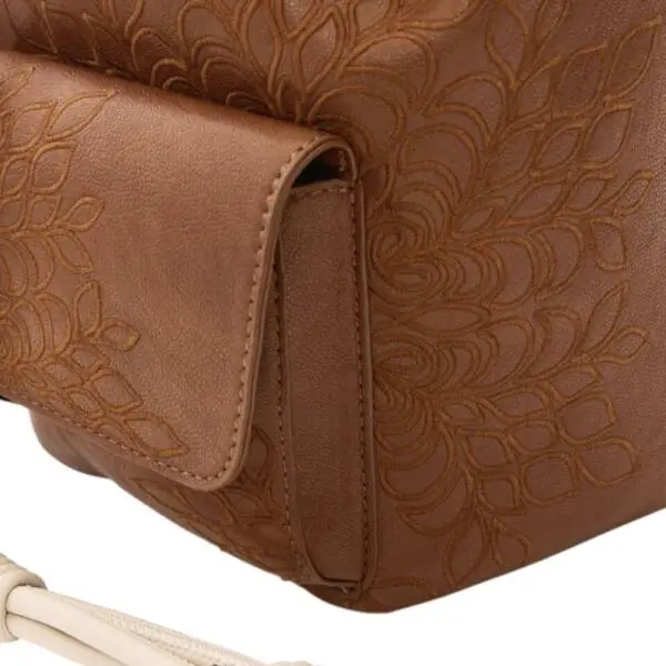 Desigual - Γυναικείο Σακίδιο Πλάτης Sierra Prisa Mini 26SAKP39-6011 Καφέ 26SAKP39-6011