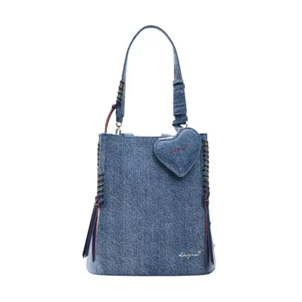 Desigual - Γυναικείο Σακίδιο Πλάτης Torio Denim Sumy Mini Soft 26SAKD08-5005 Μπλε