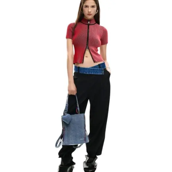 Desigual - Γυναικείο Σακίδιο Πλάτης Torio Denim Sumy Mini Soft 26SAKD08-5005 Μπλε 26SAKD08-5005