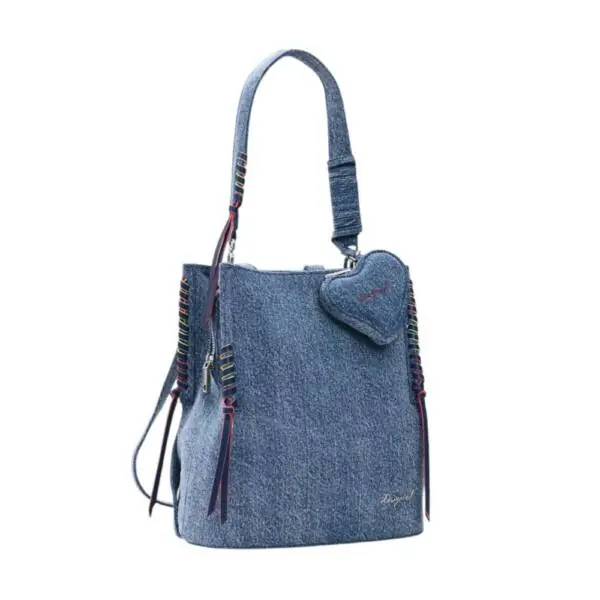 Desigual - Γυναικείο Σακίδιο Πλάτης Torio Denim Sumy Mini Soft 26SAKD08-5005 Μπλε 26SAKD08-5005