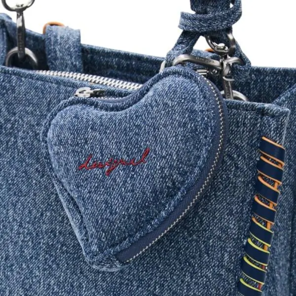Desigual - Γυναικείο Σακίδιο Πλάτης Torio Denim Sumy Mini Soft 26SAKD08-5005 Μπλε 26SAKD08-5005