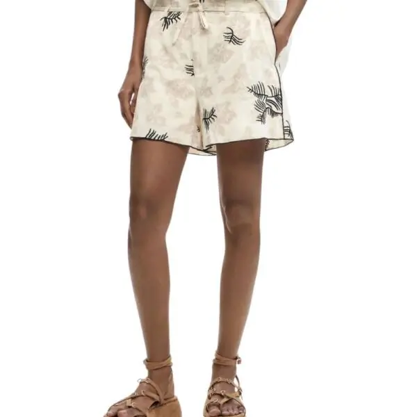 Desigual - Γυναικείο Σορτς 26SWPW29-1008 Μπεζ 26SWPW29-1008