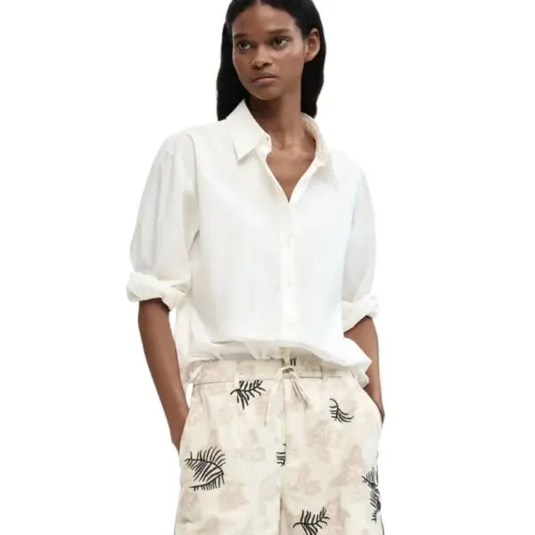 Desigual - Γυναικείο Σορτς 26SWPW29-1008 Μπεζ 26SWPW29-1008