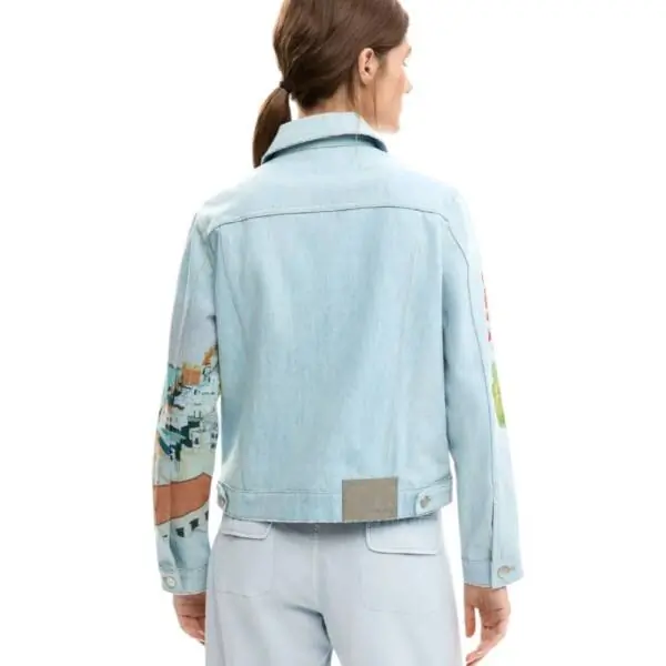 Desigual - Γυναικείο Τζιν Μπουφάν Amalfi 26SWED02-5053 Μπλε 26SWED02-5053