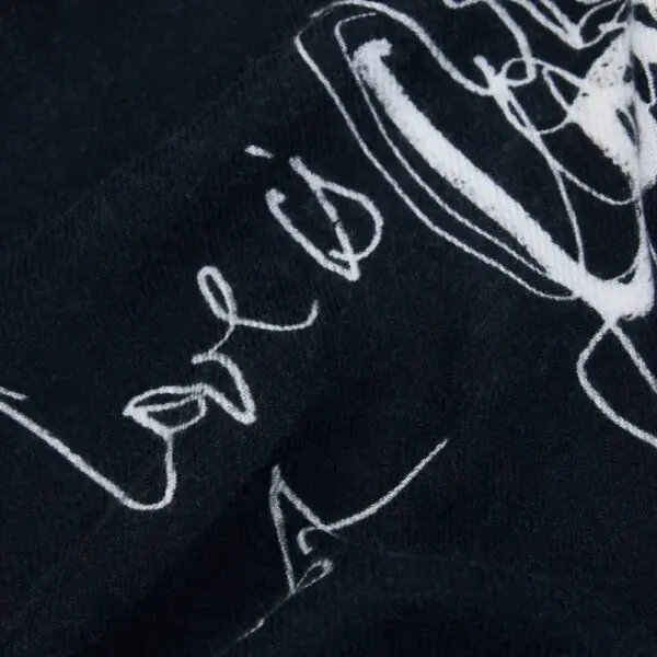 Desigual - Γυναικείο Φουλάρι Lettn 26SAWA08-2000 Μαύρο 26SAWA08-2000