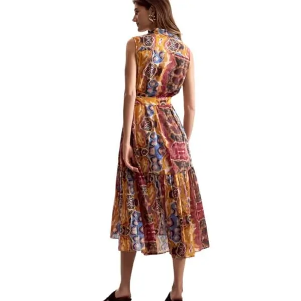 Desigual - Γυναικείο Φόρεμα Bugs Lacroix 26SWVW56-9019 Κίτρινο 26SWVW56-9019