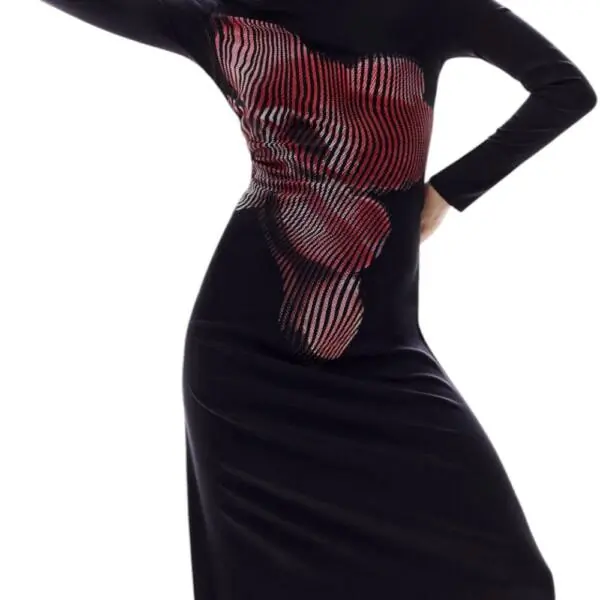 Desigual - Γυναικείο Φόρεμα Camy 26SWVW10-2000 Μαύρο 26SWVW10-2000