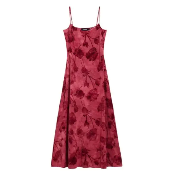 Desigual - Γυναικείο Φόρεμα Madison 26SWVK01-3024 Κόκκινο