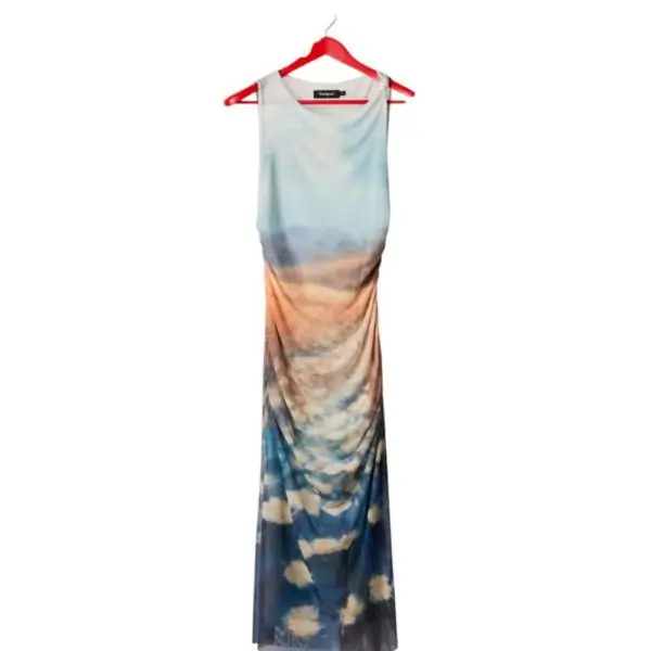 Desigual - Γυναικείο Φόρεμα Maxi Vermont 26SWVK28-5045 Γαλάζιο 26SWVK28-5045