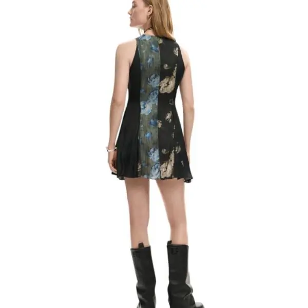 Desigual - Γυναικείο Φόρεμα Vest Nacne 26SWVW31-2000 Μαύρο 26SWVW31-2000