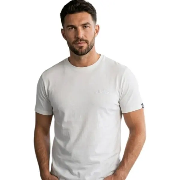Ellesse - Ανδρικό Κοντομάνικο T-Shirt Leonardo EHM204S26-001 Λευκό