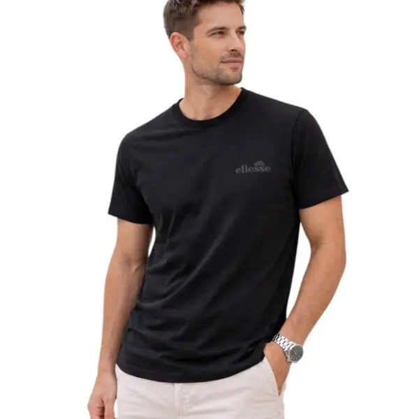 Ellesse - Ανδρικό Κοντομάνικο T-Shirt Leonardo EHM204S26-050 Μαύρο