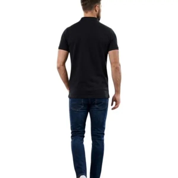 Ellesse - Ανδρικό Κοντομάνικο T-Shirt Polo Leonardo EHM217S26-050 Μαύρο EHM217S26-050