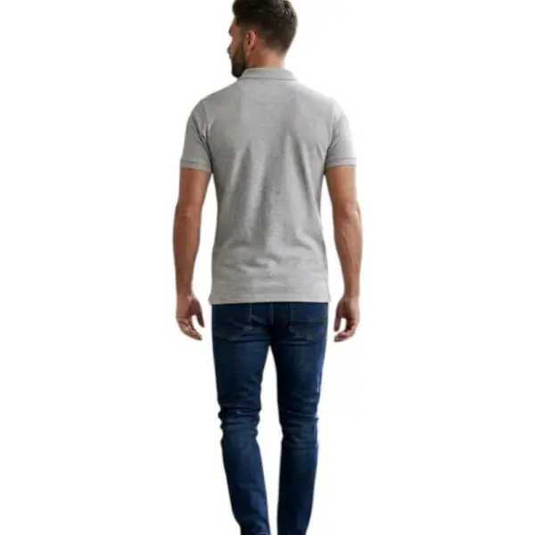 Ellesse - Ανδρικό Κοντομάνικο T-Shirt Polo Leonardo EHM217S26-GM03 Γκρι EHM217S26-GM03