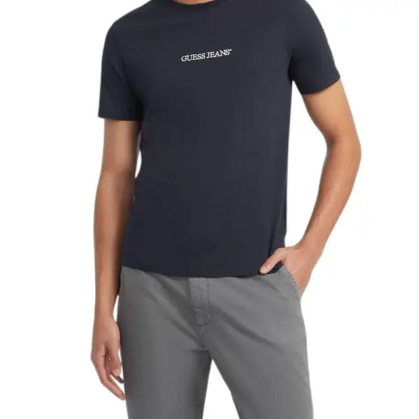 Guess - Ανδρικό T-shirt Essential Logo M4YI52K8HM0-A71W Μπλε Σκούρο M4YI52K8HM0-A71W