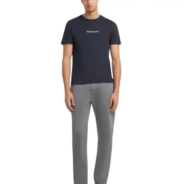 Guess - Ανδρικό T-shirt Essential Logo M4YI52K8HM0-A71W Μπλε Σκούρο M4YI52K8HM0-A71W