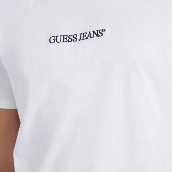 Guess - Ανδρικό T-shirt Essential Logo M4YI52K8HM0-G011 Λευκό M4YI52K8HM0-G011
