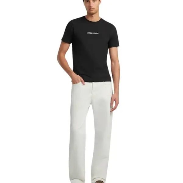 Guess - Ανδρικό T-shirt Essential Logo M4YI52K8HM0-JBLK Μαύρο M4YI52K8HM0-JBLK