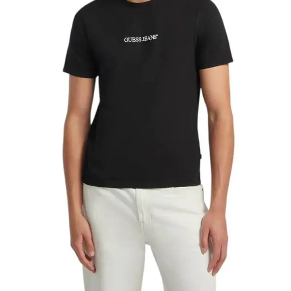 Guess - Ανδρικό T-shirt Essential Logo M4YI52K8HM0-JBLK Μαύρο M4YI52K8HM0-JBLK