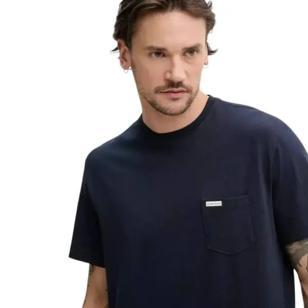 Guess - Ανδρικό T-shirt Essential Logo M5RI74K8FQ4-A71W Μπλε M5RI74K8FQ4-A71W