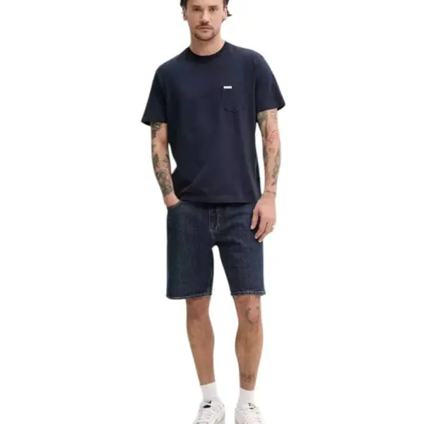 Guess - Ανδρικό T-shirt Essential Logo M5RI74K8FQ4-A71W Μπλε M5RI74K8FQ4-A71W