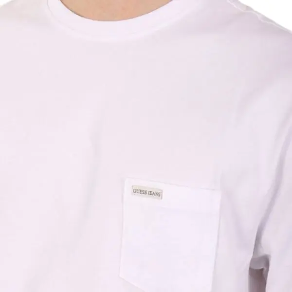 Guess - Ανδρικό T-shirt Essential Logo M5RI74K8FQ4-G011 Λευκό M5RI74K8FQ4-G011