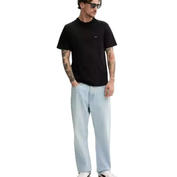 Guess - Ανδρικό T-shirt Essential Logo M5RI74K8FQ4-JBLK Μαύρο M5RI74K8FQ4-JBLK