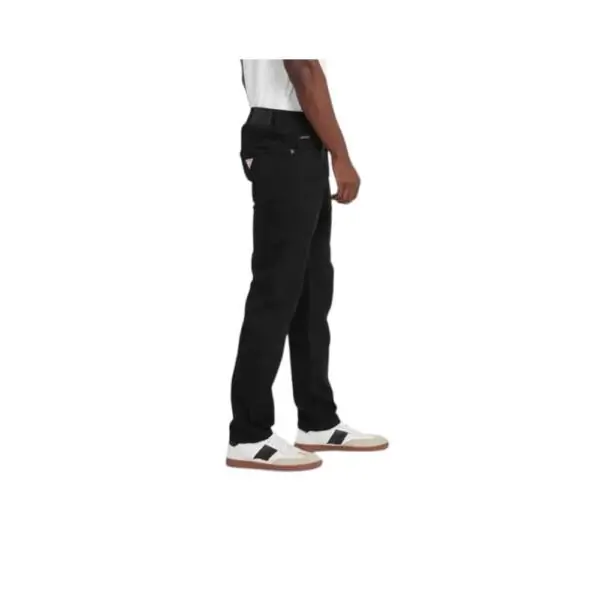 Guess - Ανδρικό Παντελόνι Τζιν Chris Slim Fit M5YA1CD6311-INBO Μαύρο M5YA1CD6311-INBO